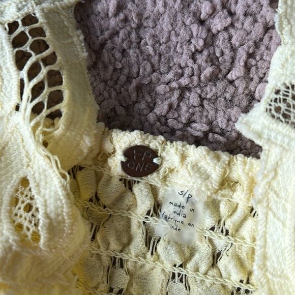 Free People Intimately FP Adella Longline Bralette Daffodil Yellow - Picture 5 of 8